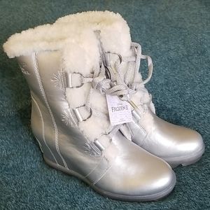 Sorel Boots Disney Frozen II Silver Size 7